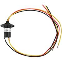 3 anillos colectores 250RPM 15A Mini anillo colector 0-600V para aerogenerador generador de energía Longitud del cable…